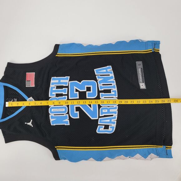 Nike Team Sports North Carolina Tar Heels Michael Jordan #23 Black Fan Jersey S - Picture 9 of 9